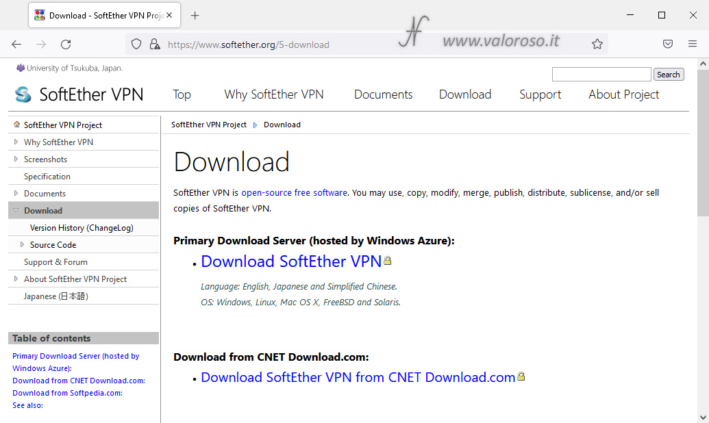 Download SoftEther VPN Server for free, free download, www.softether.org