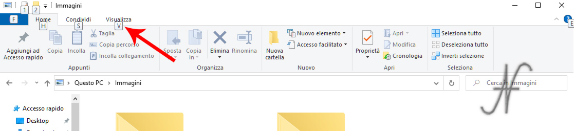 Scorciatoie Windows 10, screenshot, alt+stamp, rimuovere suggerimenti, foto schermo