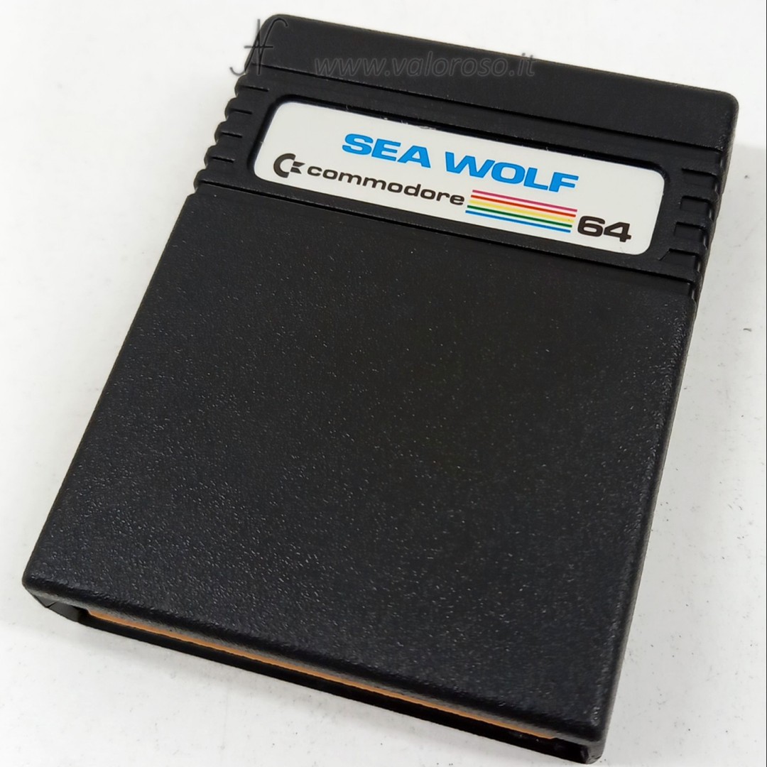 SeaWolf videogame cartridge for Commodore 64 C64