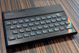 Sinclair ZX Spectrum, retro computer vintage collection, CPU: Zilog Z80A at 3.5 MHz, ROM: 16 kB, RAM: 16 kB or 48 kB (depending on version), Video: 16 colors, text 32 columns × 24 lines, graphics 256 x 195 pixels, Audio: buzzer, Keyboard: QWERTY 40 keys, membrane, Software included in ROM: Sinclair BASIC, Expansion ports:  1 Expansion port, 1 Antenna (RF connection to TV), 2 Cassette recorder ports (out and in)