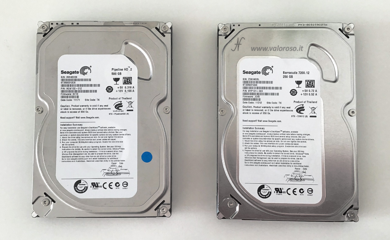 Spazi di Archiviazione, Windows 10, mirroring hard disk SATA, senza controller RAID