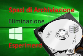 Storage Spaces, pool deletion, two mirrored virtual drives, virtual drives larger than the pool