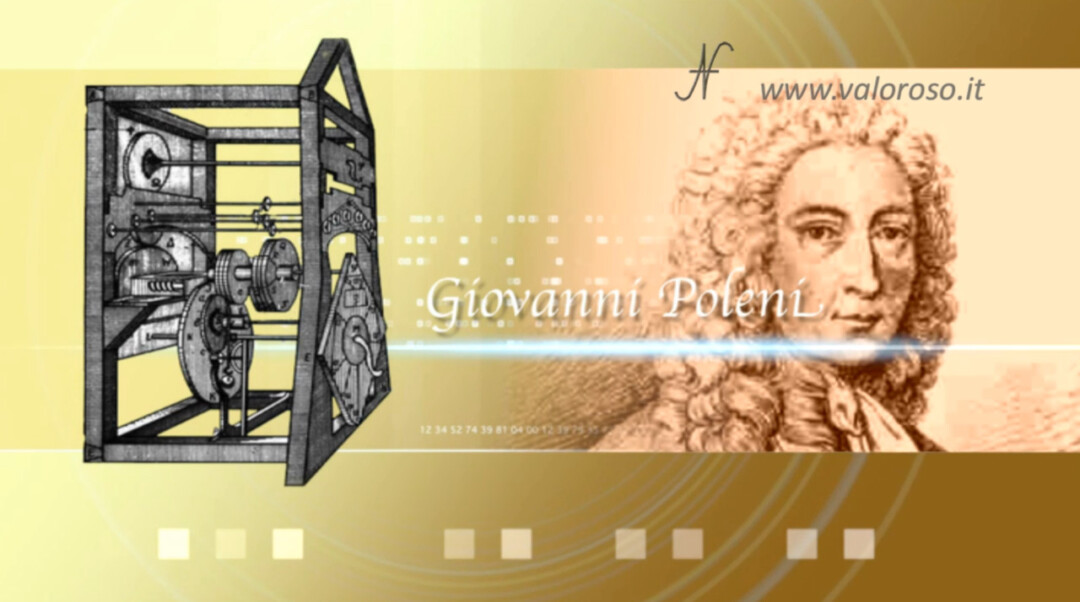 calcolo meccanico automatico, Documentario HistoryBit, Giovanni Poleni, Traspositore, Miscellanea