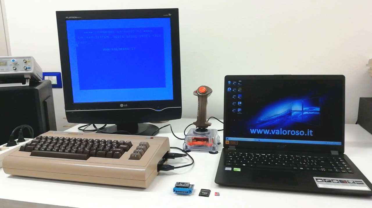 TapeCart SD for Commodore 64 - Amedeo Valoroso