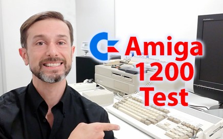 Test Commodore Amiga 1200, AmigaTestKit 1.20, GitHub, WorkBench