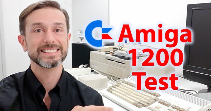Test Commodore Amiga 1200, AmigaTestKit 1.20, GitHub, WorkBench