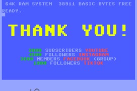 Thanks 3000 subscribers YouTube, Instagram, TikTok, Facebook