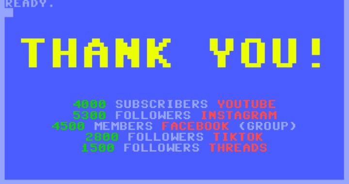 Thank you, ValorosoIT friends. 4000 subscribers on YouTube, 5300 followers on Instagram, 4500 members in the Facebook group, 2800 followers on TikTok, and 1500 on Threads!