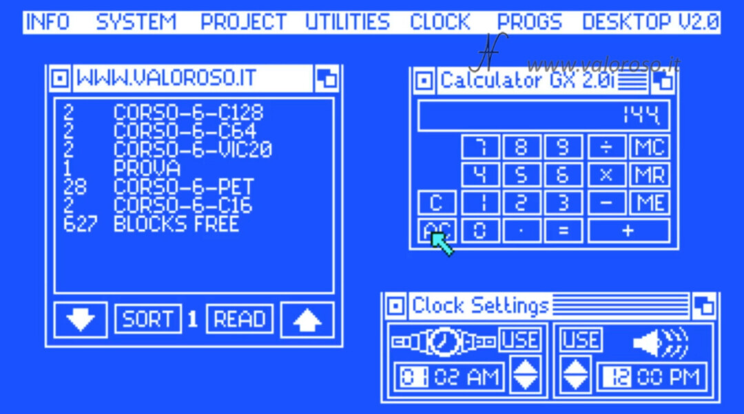 The Final Cartridge III 3 Plus cartridge graphical interface Commodore 64 menu Windows desktop programs