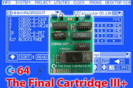 The Final Cartridge III Plus Commodore 64 expansion card