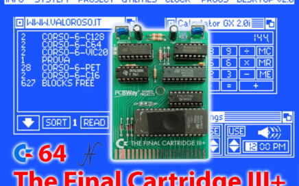 The Final Cartridge III Plus Commodore 64 expansion card