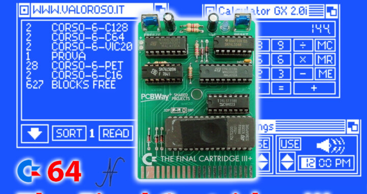 The Final Cartridge III Plus Commodore 64 expansion card