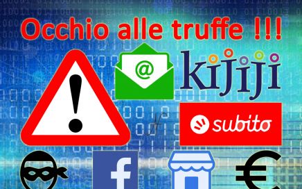 Truffa Subito Kijiji Facebook Marketplace, eMail, banche, phishing, malware, ransomware, come proteggersi, evitare, attenzione