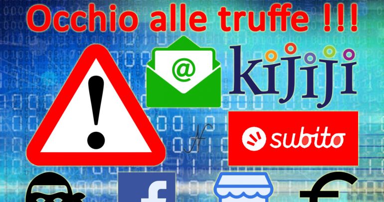 Scam Subito Kijiji Facebook Marketplace, eMail, banks, phishing, malware, ransomware, how to protect yourself, avoid, attention