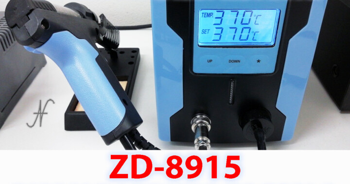 ZD 8915 Desoldering Tutorial ZD8915 Desoldering Station Desoldering Gun Desoldering Chip PCB Socket