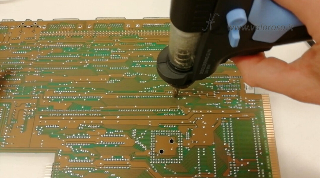 Tutorial dissaldatura ZD 8915 dissaldatore stazione dissaldante pistola dissaldare chip zoccolo PCB