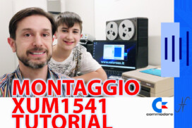Assembly tutorial XUM1541 Commodore 1541 USB C64, cover, USB adapter interface IEC, OpenCBM, CBMXfer, CBM Transfer
