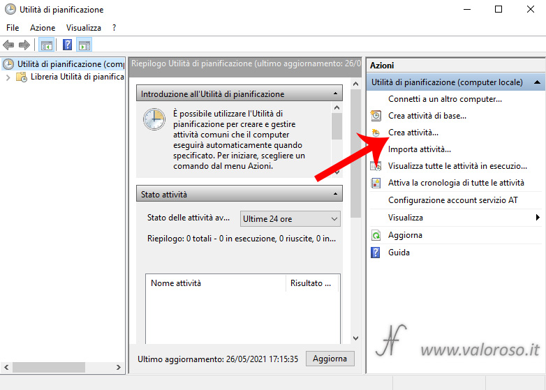 Utility scheduling Windows 10, Create new task, Automatically turn off the PC Windows 10 set time, automatically turn off the computer at a set scheduled time defined