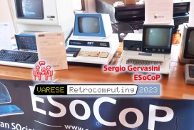 Varese Retrocomputing 2023, interview 3, article cover, Altair 8800, Commodore PET 2001, Apple II, Radio Shack TRS-80