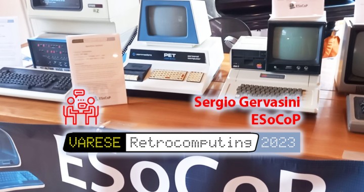 Varese Retrocomputing 2023, intervista 3, copertina articolo, Altair 8800, Commodore PET 2001, Apple II, Radio Shack TRS-80