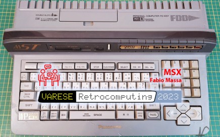 Varese Retrocomputing 2023, interview 9, MSX, article cover, Fabio Massa