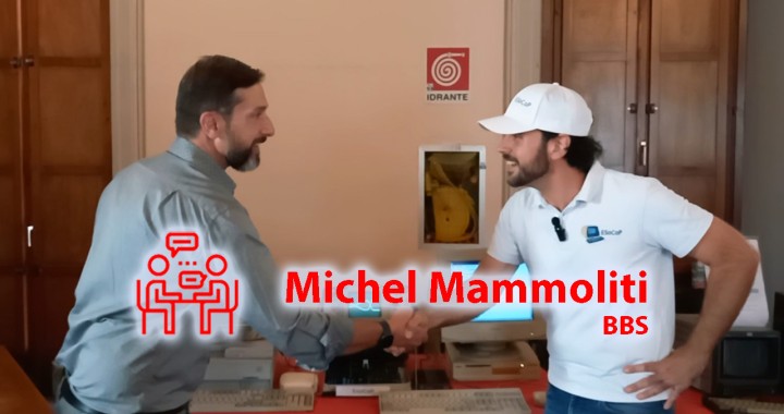 Varese Retrocomputing 2024, interview 8 Michel Mammoliti, BBS, article cover