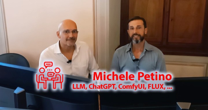 Varese Retrocomputing 2024, interview 9 Michele Petino, artificial intelligence, AI, article cover