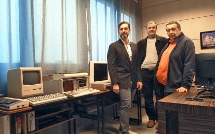Visit HistoryBit (Davide Fornasiero, Alberto Fornasiero) from ValorosoIT, computer collection, Apple, IBM, Commodore, Atari