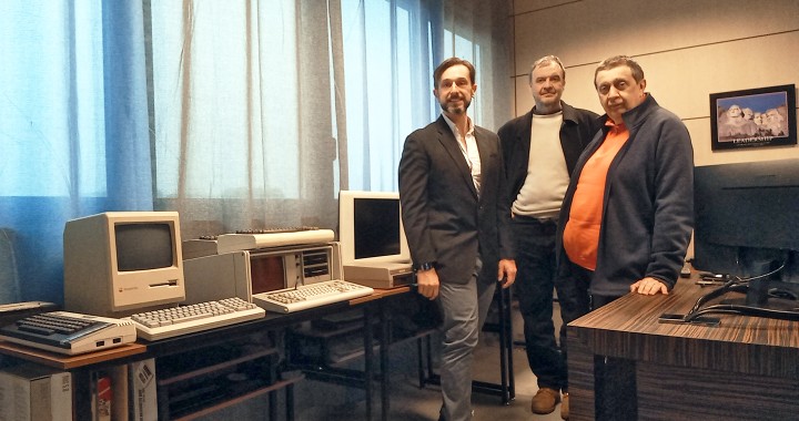 Visita HistoryBit (Davide Fornasiero, Alberto Fornasiero) da ValorosoIT, collezione computer, Apple, IBM, Commodore, Atari