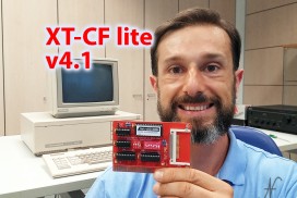 XT CF LITE v4.1, XTIDE XTCF, CF hard disk, Commodore PC10, RetroBit4004, article cover