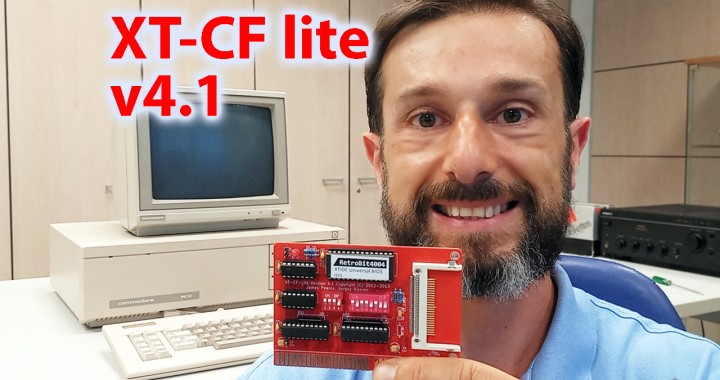 XT CF LITE v4.1, XTIDE XTCF, CF hard disk, Commodore PC10, RetroBit4004, copertina articolo